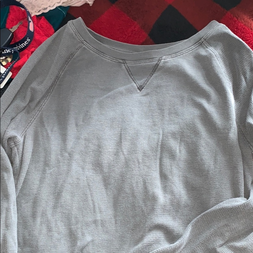 Forever 21 grey lightweight long sleeve